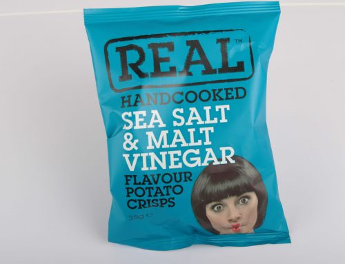 Real Crisp salt & vinegar 35g